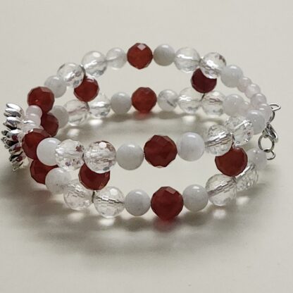 Mixed Natural Stone Love Bracelet - Image 3