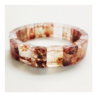 Fire Quartz Soft Bangle Bracelet
